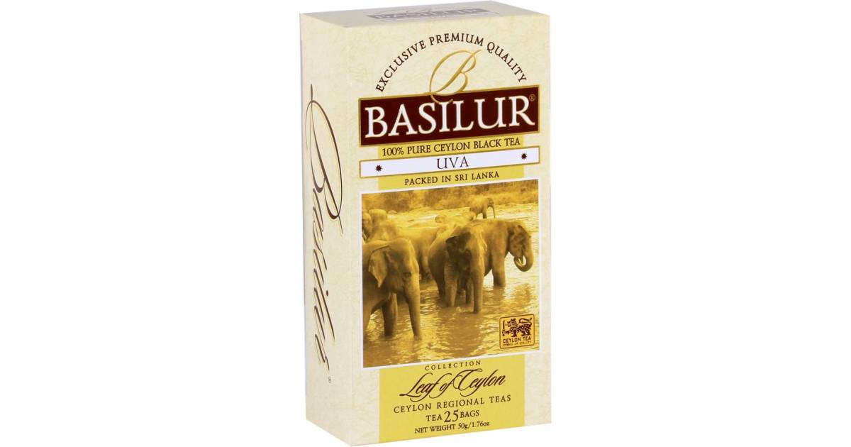 BASILUR Leaf of Ceylon Uva Aufgussbeutel 25x2g | MIX-TEE