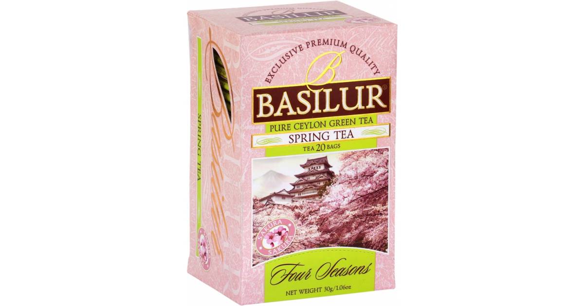 BASILUR Four Season Spring Tea Gastro-Teebeutel 25x1,5g | MIX-TEE