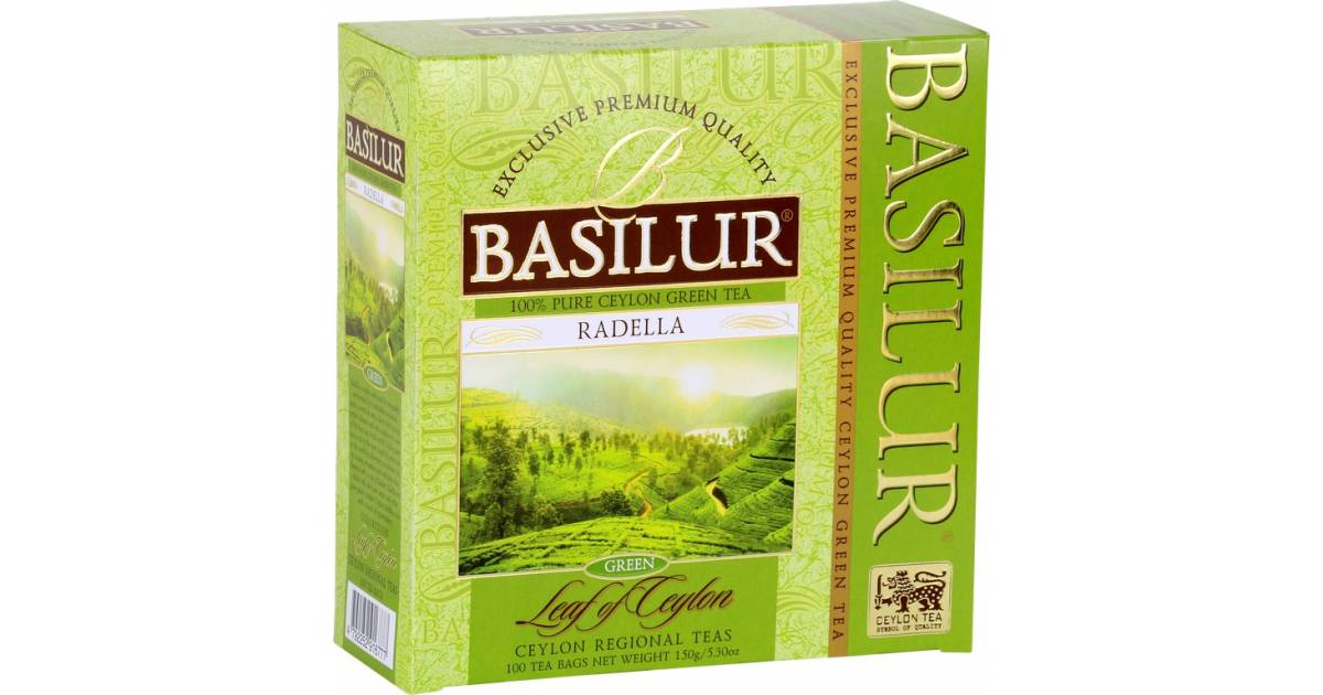 BASILUR Leaf of Ceylon Radella Aufgussbeutel 100x1,5g | MIX-TEE