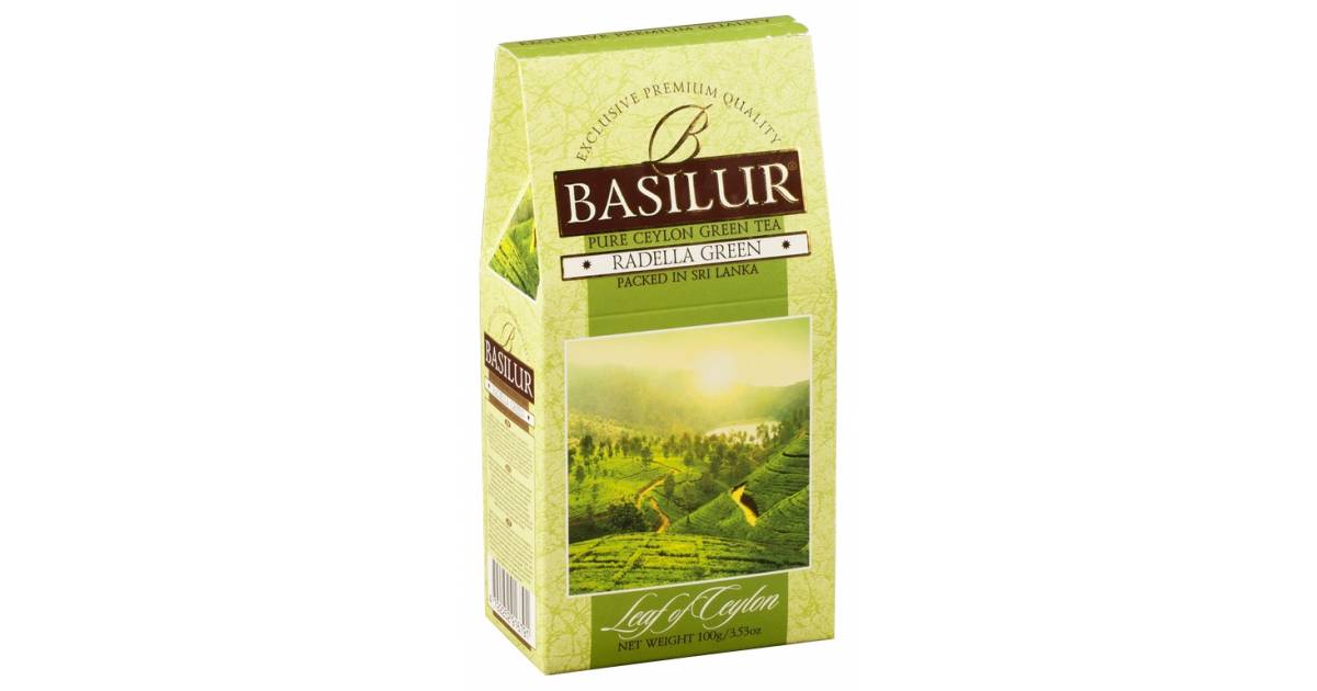 BASILUR Leaf of Ceylon Radella Papierverpackung 100g | MIX-TEE