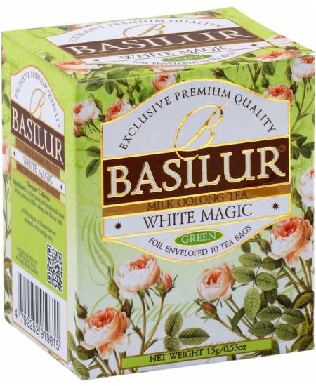 BASILUR Bouquet White Magic Gastro-Teebeutel 10x1,5g
