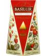 BASILUR Fruit Strawberry & Raspberry Pyramide Papierverpackung 15x2g