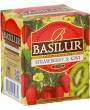 BASILUR Magic Strawberry & Kiwi Gastro-Teebeutel 10x2g