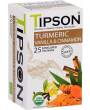 TIPSON Wellness Organic Turmeric & Vanilla Cinnamon Papierverpackung 25x1,5g