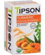 TIPSON Wellness Organic Turmeric & Peach Moringa Papierverpackung 25x1,5g